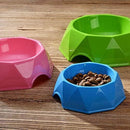 Durable Plastic Pet Food & Water Bow for Small, Medium & Large Pets (Large)