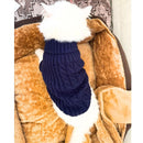 Winter Sweater For Dogs and Cats ( Dark Blue )
