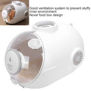 Space Capsule Pet Carrier for Cats & Small Dogs (White)