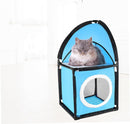 Cat Corner Tower Bed Two Tier Kitty Corner Furniture Condo