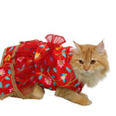 Traditional Floral Dress For Dog & Cat