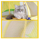 Cat Tree Cave DIY Cat Tower House with Scratching Post