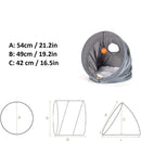 Cat House with Bell Ball Toy Suitable for Cats