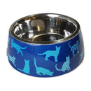 Anti-Skid Melamine Stainless Steel Bowls For Cats