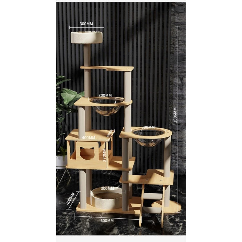 Cat Tree / Cat Tower with Scratching Posts