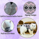 Winter Sweater For Dogs and Cats ( Pink/Grey )