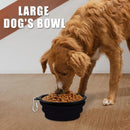 Collapsible Pet Bowl Portable Silicone Dog Bowl for Travel