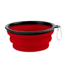 Collapsible Pet Bowl Portable Silicone Dog Bowl for Travel