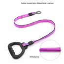 Dog Leash with Padded Handle & Reflective Elements for All Breeds