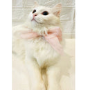 Adjustable Bow Tie Collar for Cats - Soft and Stylish Pet Neck Accessories for Kittens a