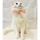 Adjustable Bow Tie Collar for Cats - Soft and Stylish Pet Neck Accessories for Kittens a