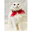 Adjustable Bow Tie Collar for Cats - Soft and Stylish Pet Neck Accessories for Kittens a