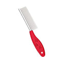 One Sided Pet Comb Stainless Steel Pin Dog Grooming Brush