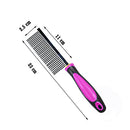 Single-Sided Steel Needle Dog Comb  (Large)