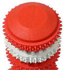 Rubber Molar Dog Toys Clean Dumbbell Teething Stick Bite Toys Pet Dog