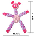 Brown Plush Bear Toy with Squeaker for  Dogs and Cats