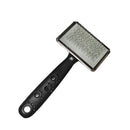 Premium Stainless Steel Pet Brush with Paw Print Handle