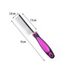 Stainless Steel Basic Pet Comb for Dog, Cat, Rabbit (Small)