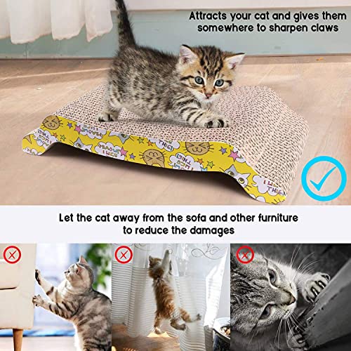 Flat Shape Scratcher Cardboard For Cats