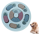 Interactive Feeder Bowl Dog Slow Feeder Puzzle Toy Dog Play Hide and Seek IQ Food Training Game for Pet Dogs Puppy Cats