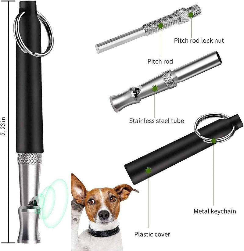 Ultrasonic Whistle With Keychain For Dogs(Pack of 1, Combo)