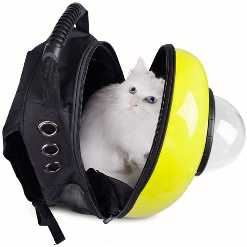Backpack Carrier For Pets (Yellow)