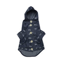 Cool Hoodie Dog Summer Denim Dress | T-Shirt Tees For Pets (Blue,XS,S,M,L,XL)