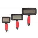 Grooming Slicker Brush for Big Dogs ( Large, Red)