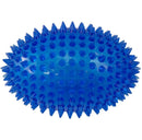 Emily Pets Transparent Spike Toys Rubber Squeaker Rugby Dog Toy Large(Colors vary)