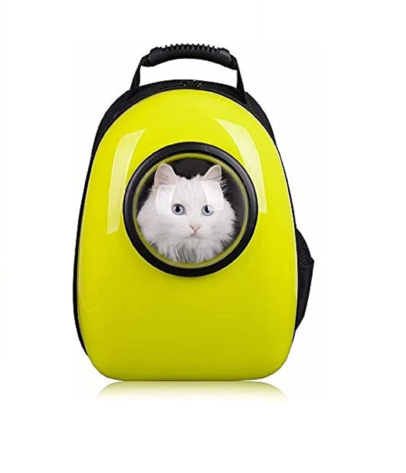 Emily Pets Pangolin Bubble Capsule Carrier Backpack For Pets(Beige,Hot Pink,Pink,Purpple,Rose Gold,White,Yellow,Yellow-White)