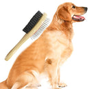 2 Sided Pin & Bristle Pet Slicker Brush Comb for Cats and Dogs
