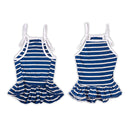 Stylish Striped Cotton Dress Skirt for Pets