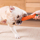 Carrot-Shaped Chewable Cotton Rope Toy For Dogs
