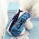 Tie Print T-Shirt For Pet