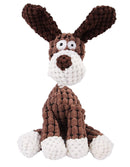 Brown Plush Bear Toy with Squeaker for  Dogs and Cats