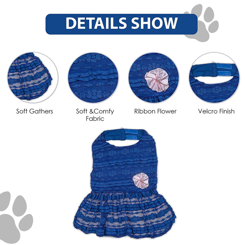 Lulala Frill Lace Frock For Dog