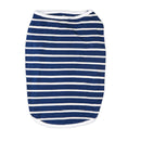 Striped Cotton Pet Shirt for Dogs & Puppies