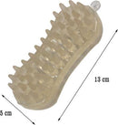 Silicone Pet Grooming Brush Massaging Tool for Cats & Dogs