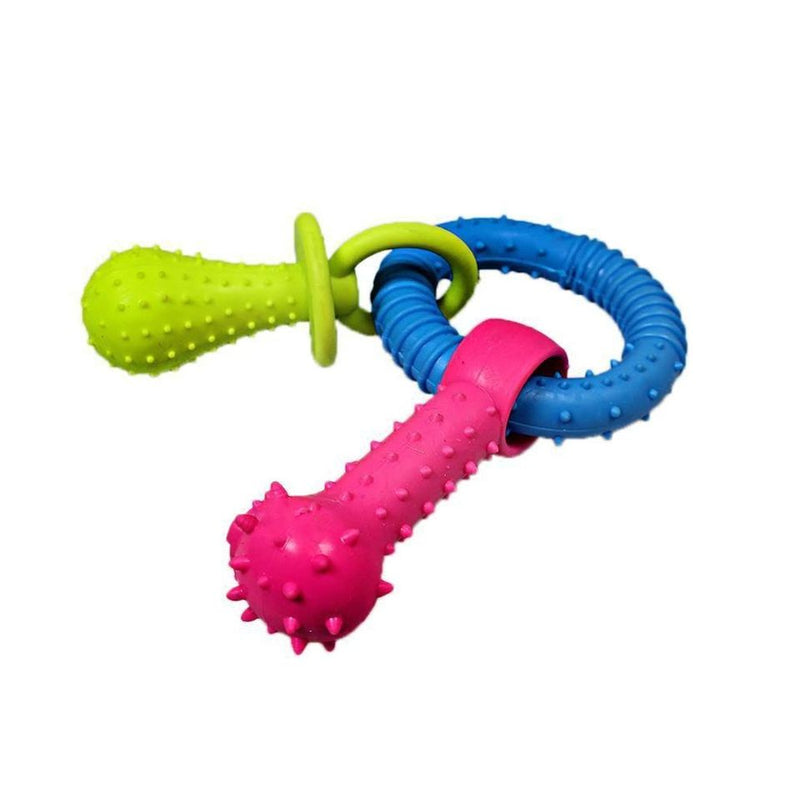 Rubber Teeth Cleaning Training Puppy Toy