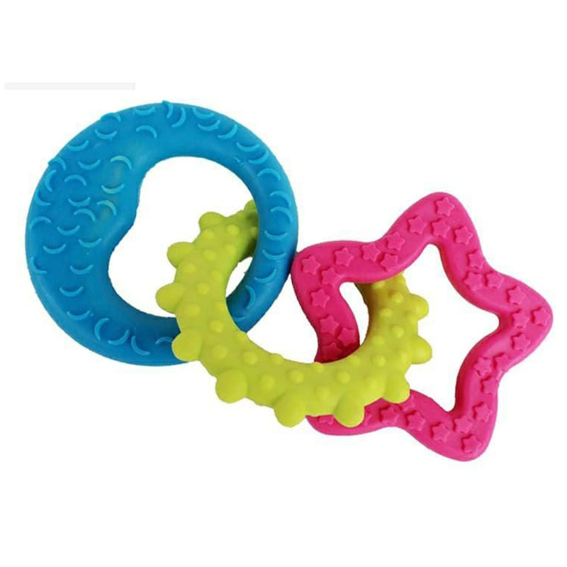 Chew Toy For Puppies and Small Breeds (Multicolor, Pack 2)