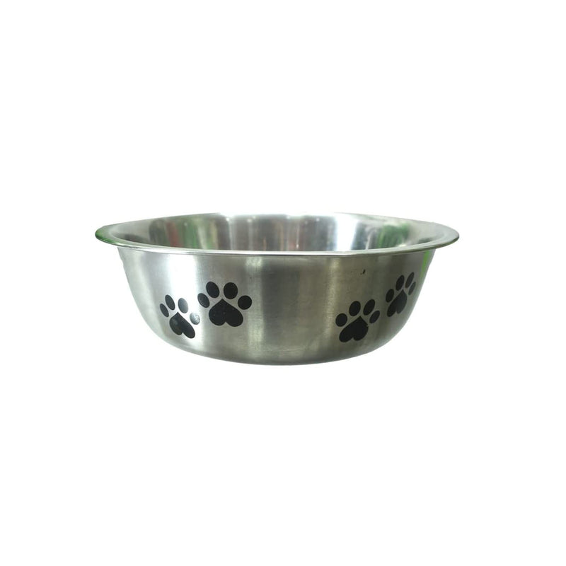 Emily Pets Dog Bowl Stainless Steel Anti Skid Dog Bowl (Small, Pack of 1)
