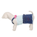 Denim Dress With Pocket For Pets
