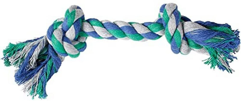 Flossy Chews 100 Per Cent Natural Cotton Rope Dog Toys(Multi Colour)
