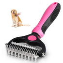 Pet Dematting Rake Comb for Dogs and Cats