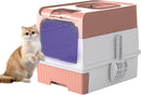 Covered Cat Litter Box for Indoor Cats