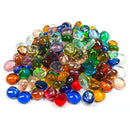 Marble Beads, Mixed Color Glass Gems for Aquarium and Home Decor