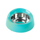 Stainless Steel Food & Water Bowls for Cats & Small Dogs (Multi Color)