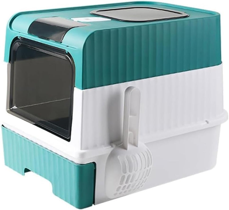 Covered Cat Litter Box for Indoor Cats