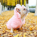 Premium Winter Hoodies Jacket For Dog & Cat ( Light Pink )
