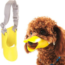 Silicone Duck-Bill Muzzle for Small Dogs (S: 9cm/Yellow)